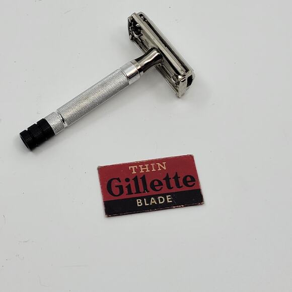 Vintage Gillette Super Speed Safety Razor W-3 1960s - Picture 9 of 9
